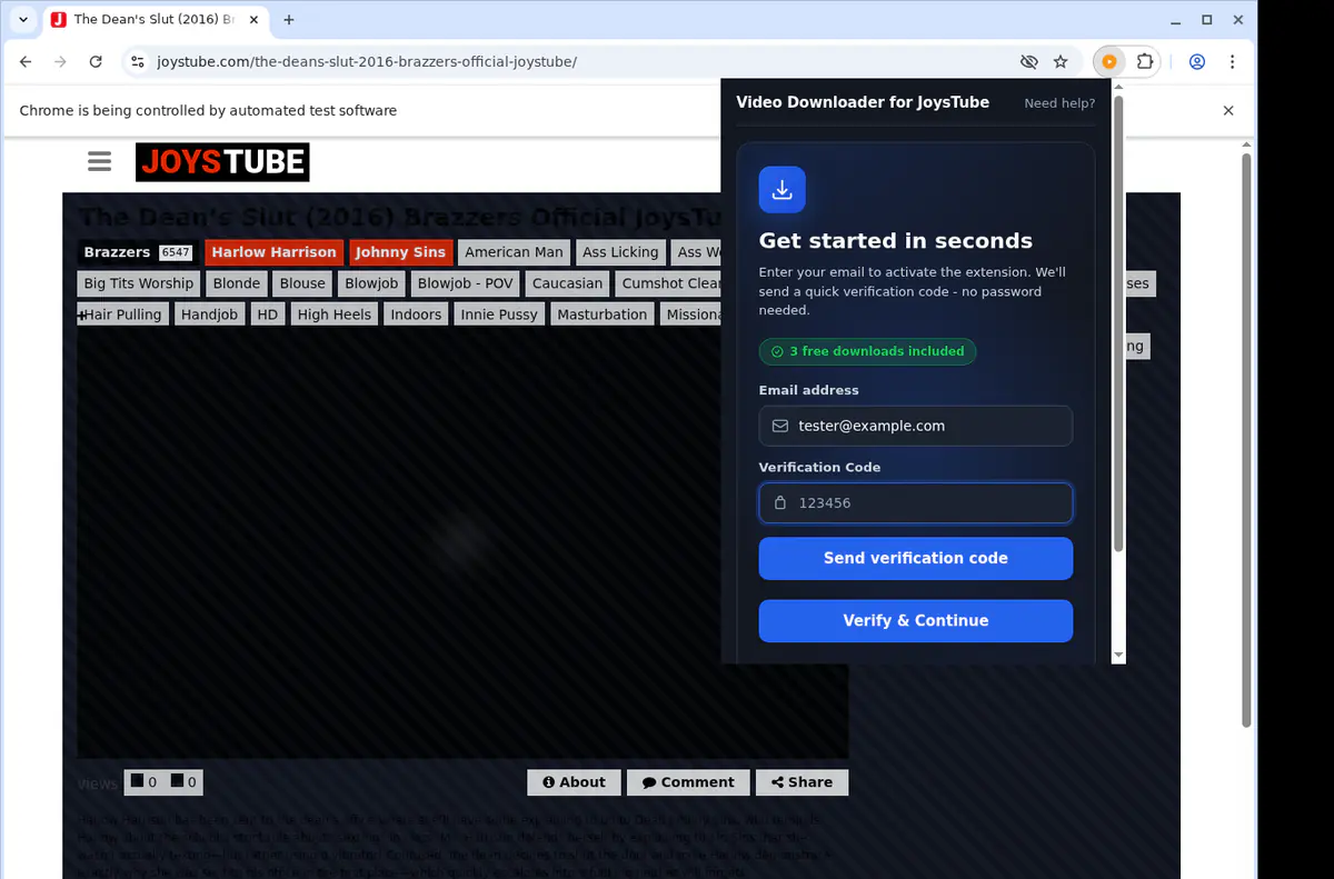 Joystube Video Downloader screenshot 4